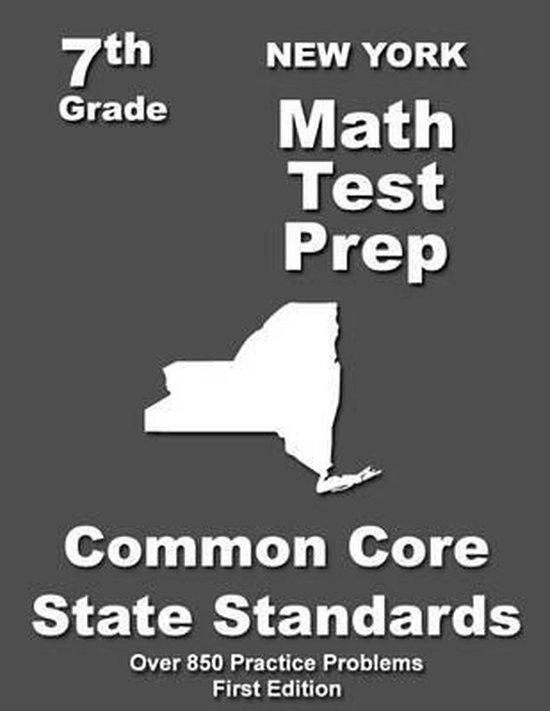 New York 7th Grade Math Test Prep - cover