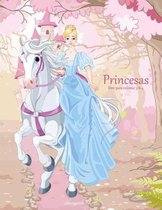 Princesas libro para colorear 3 & 4