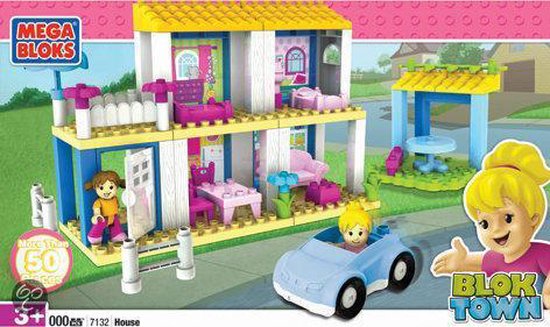 Mega Bloks Blok Town House Playset Jouets de construction bol