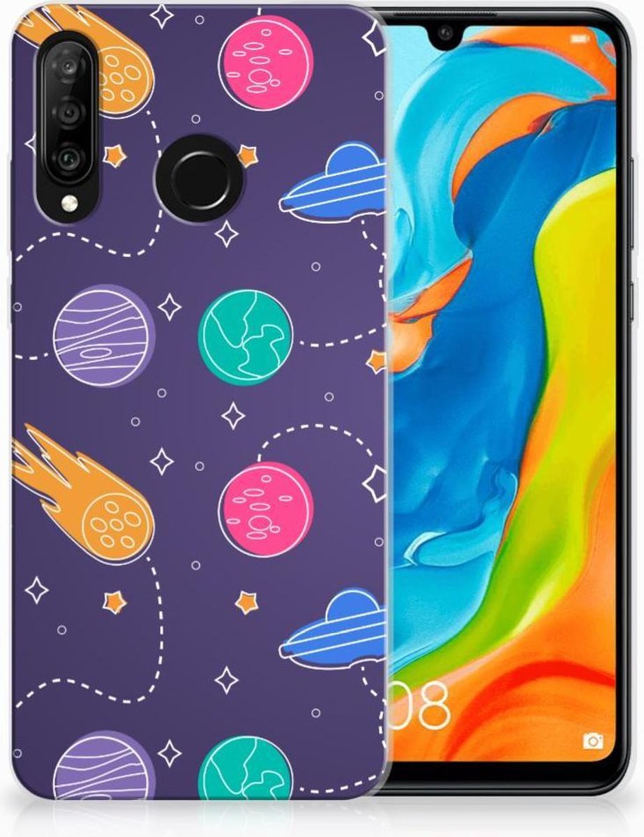 Huawei P30 Lite Silicone Back Cover Space