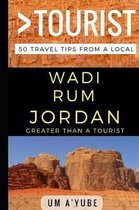 Greater Than a Tourist Asia- Greater Than a Tourist - Wadi Rum Jordan