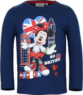 Minnie Mouse t-shirt blauw voor meisjes 128