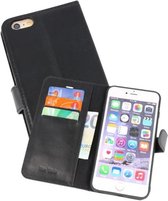 Rico Vitello Zwart Echt Leder Hoesje voor de iPhone 6 Plus