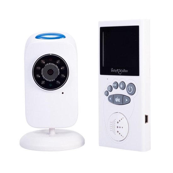 Babyphone Vidéo CZEview 2K - Caméra 360° - 4,3" - Audio Bidirectionnel - Détection AI - Vision Nocturne