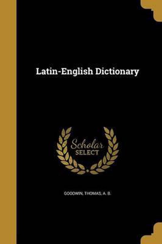 LatinEnglish Dictionary 9781371094720 Boeken