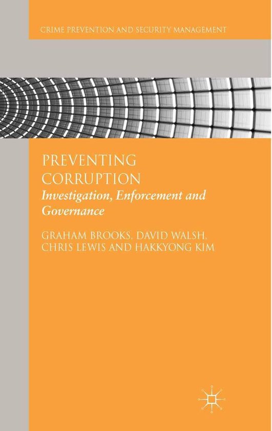 Crime Prevention and Security Management - Preventing Corrup ... - cover