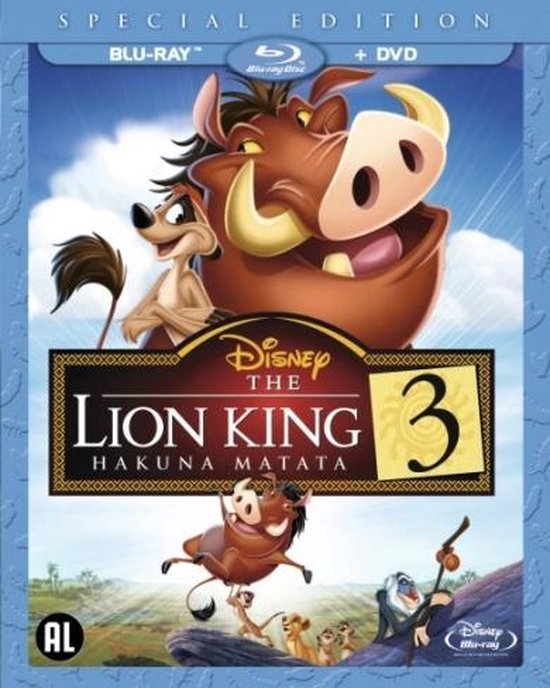 Cover van de film 'Lion King 3, The: Hakuna Matata'