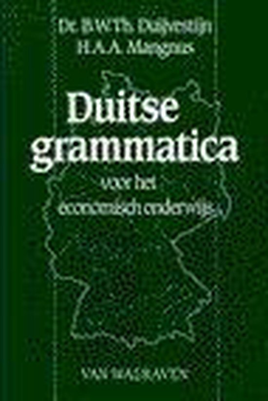 Duitse grammatica voor het economisch onderwijs - cover
