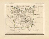 Historische kaart, plattegrond van gemeente Loon op Zand in Noord Brabant uit 1867 door Kuyper van Kaartcadeau.com