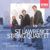 Schumann: String Quartets no 1 & 3 / St. Lawrence Quartet