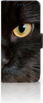 Leuk Design Hoesje Zwarte Kat voor de Geschikt voor Samsung Galaxy S8
