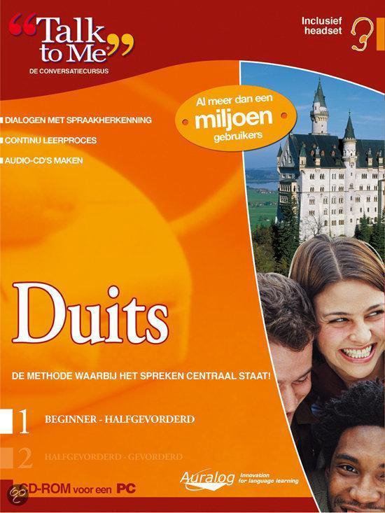 Cover van het boek 'Talk To Me Duits 1 Cd-Rom (1x)'