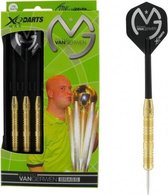 XQMax - Michael van Gerwen - Brass darts - 23 gram - dartpijlen
