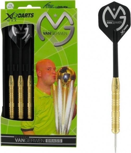 Afbeelding van het spel XQ-Max Michael van Gerwen Brass darts, 23 gram