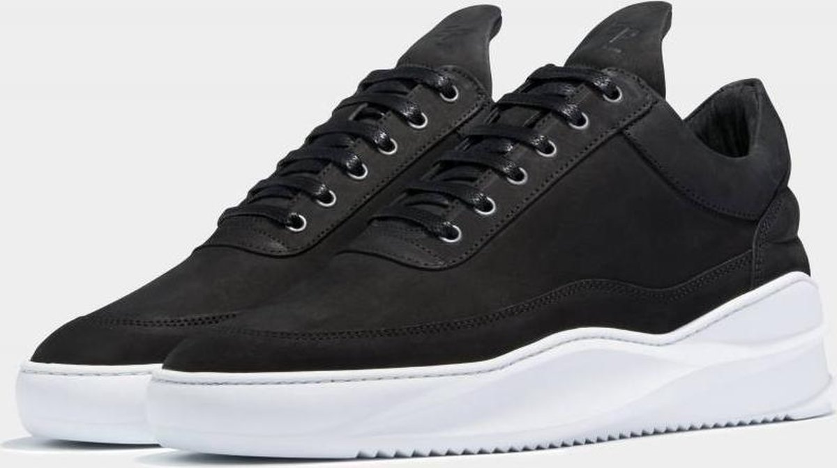 Filling Pieces low top sky basic black / white | bol.com