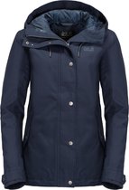 Jack Wolfskin Mora Outdoorjas Dames - Blauw - Maat S