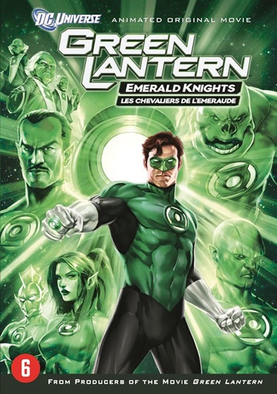 Cover van de film 'Green Lantern - Emerald Knights'
