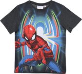 Marvel Spiderman t-shirt - antraciet - maat 98 (3 jaar)