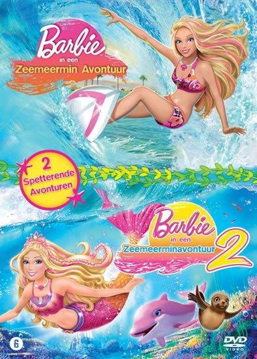 Barbie - In Een Zeemeermin Avontuur 1&2 (Dvd) | Dvd's | bol.com