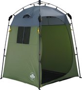 Lumaland - Tente de Douche - Tente à langer - Tente de Toilettes - Système Quick Up - 155x155x205cm - Vert