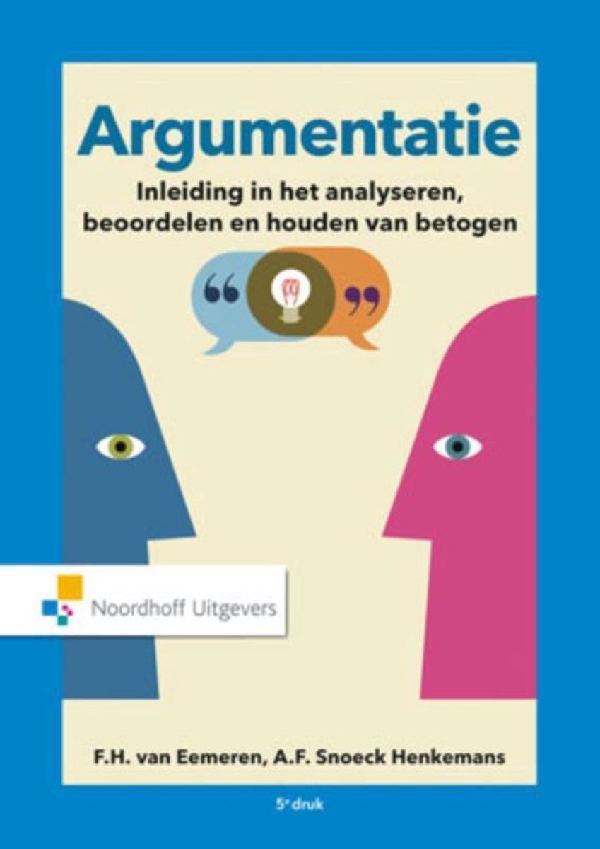 bol.com  Argumentatie  9789001794934  F.H. van Eemeren  Boeken