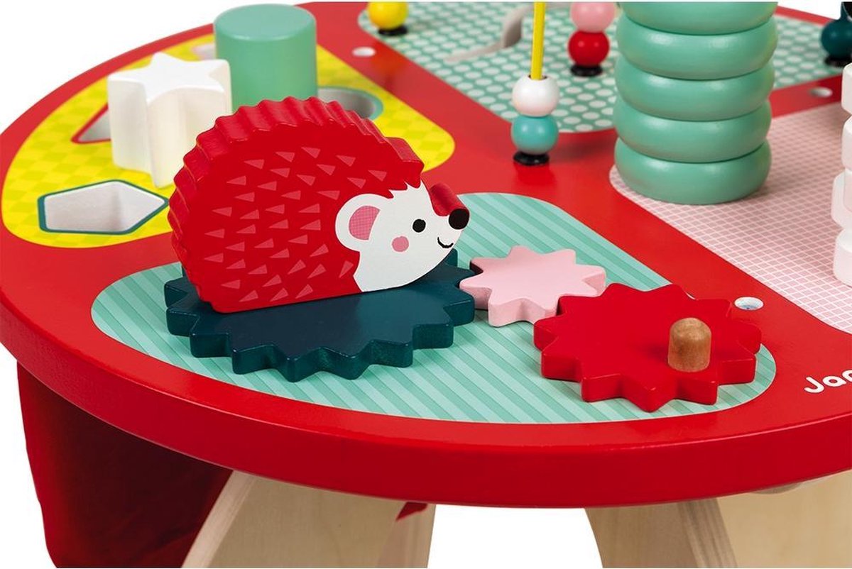 Janod - Houten Activiteitentafel - Baby forest — afbeelding 9