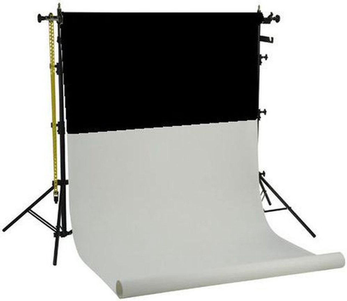 Falcon Eyes Achtergrond Systeem SPK-2 incl. 2 Rollen Zw/Wit 1,38x11 m