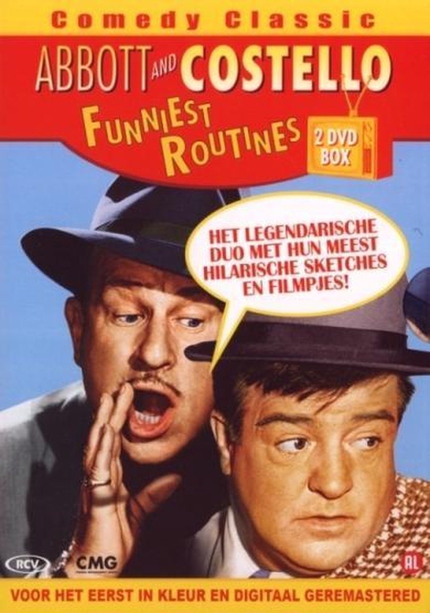 Abbott & Costello - Funniest Routines (Dvd), Lou Costello | Dvd's