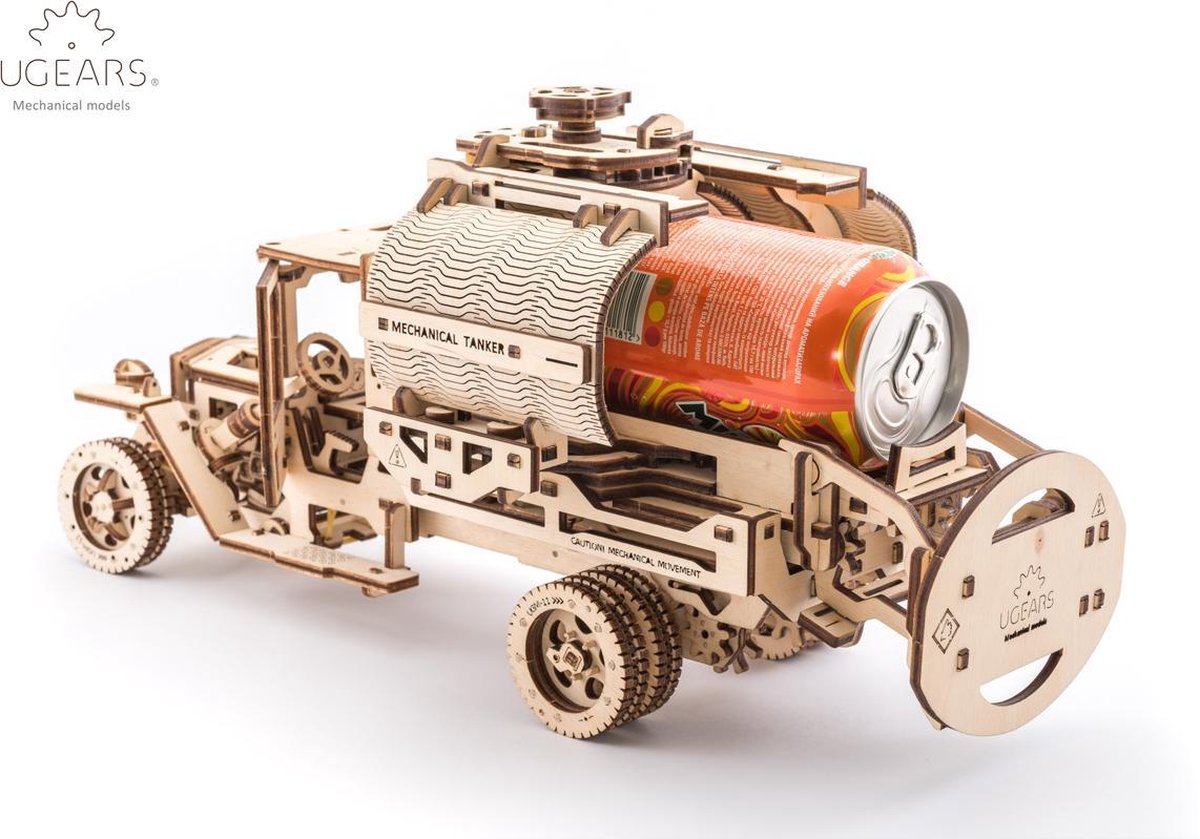 Ugears Modelbouw Hout Mechanische Tanker — afbeelding 14