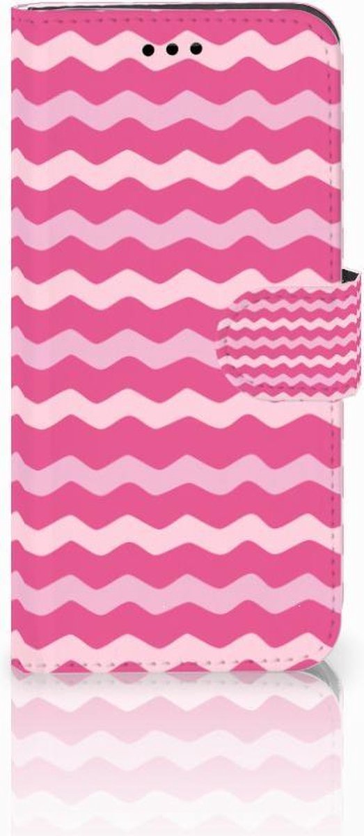 Huawei P10 Lite Telefoon Hoesje Waves Pink