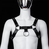 Banoch | Chest harness Raiden - pu leer harnas voor man