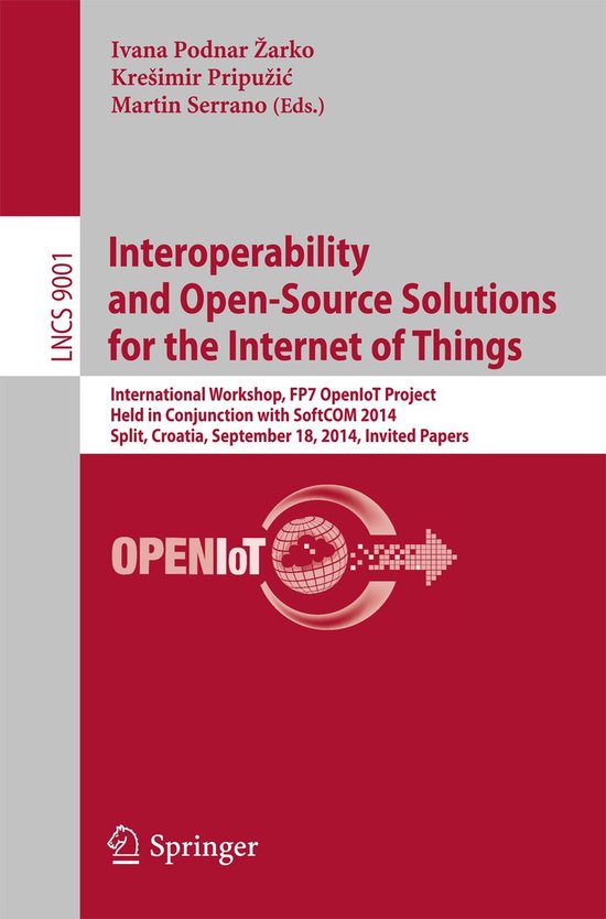 Springer Nature Proceedings Computer Science - Interoperabil ... - cover