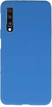Color TPU Hoesje voor Samsung Galaxy A70 Navy
