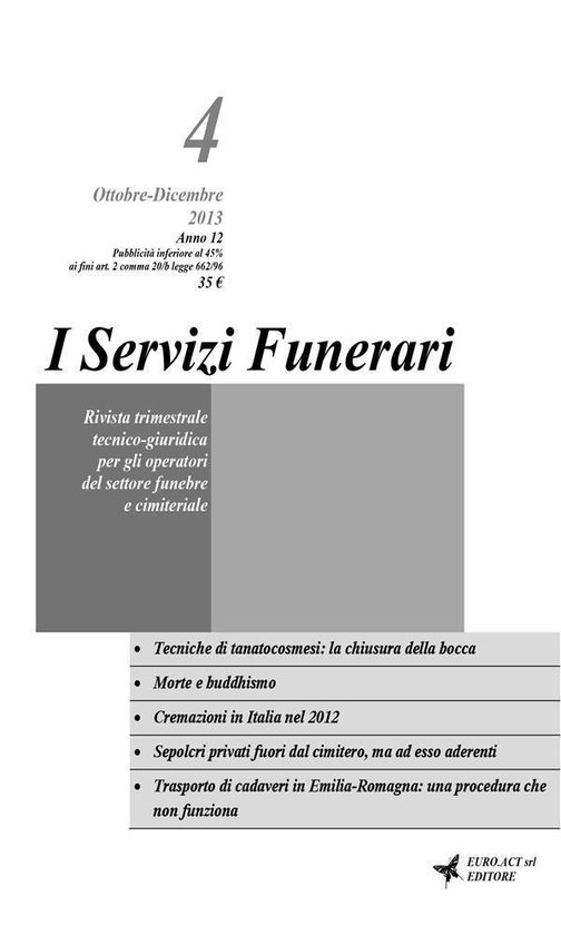 I Servizi Funerari n. 4 - cover