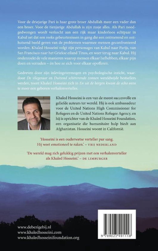 En uit de bergen kwam de echo, Khaled Hosseini