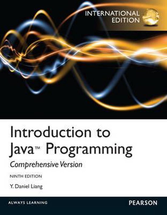 Introduction To Java Programming, Comprehensive Version