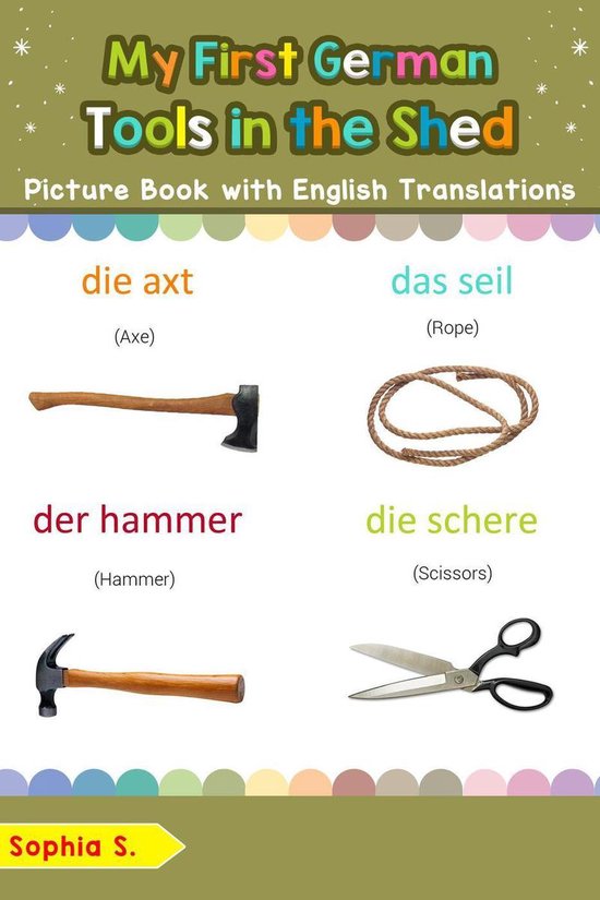 Teach & Learn Basic German words for Children 5 My First German Tools