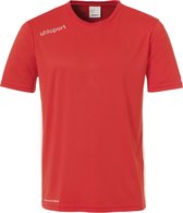 Uhlsport Essential  Sportshirt - Maat 104  - Unisex - rood/wit