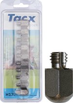 Tacx Kalkoenset van 10stuks 3/8 - 17 mm Rvs - Stomp