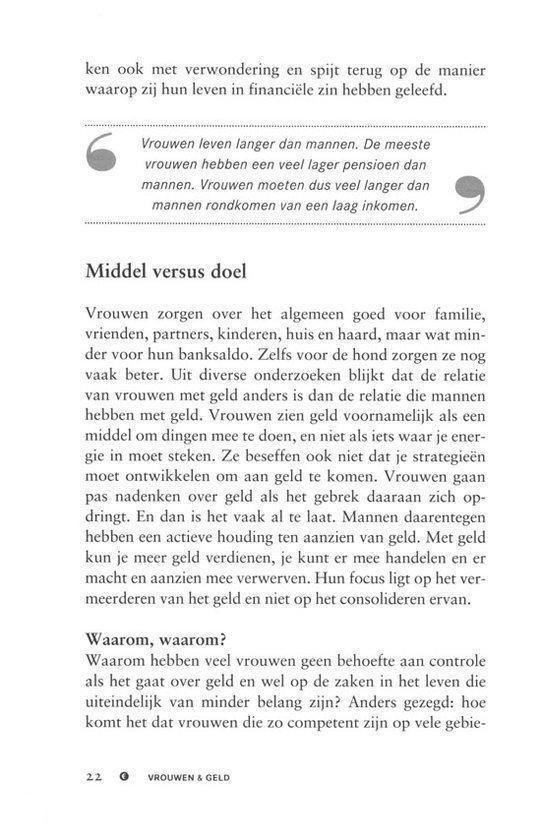 Pagina uit een boek met een tekstblok en de titel 'Middel versus doel'.