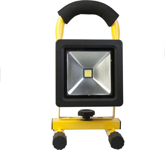 Dymond - Lampe de chantier LED rechargeable - LED de travail -10 Watt | bol
