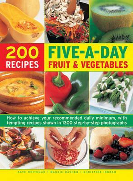 200 Recipes Five-a-Day Fruit & Vegetable - cover