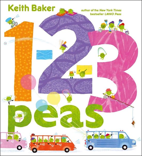 The Peas Series - 1-2-3 Peas - cover