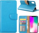 Boekmodel Hoesje iPhone XR - Turquoise