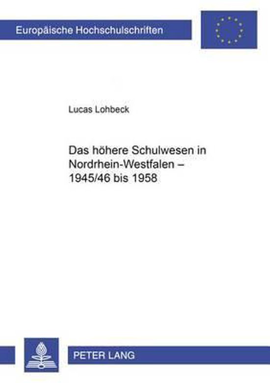 Europaeische Hochschulschriften / European University Studie ... - cover