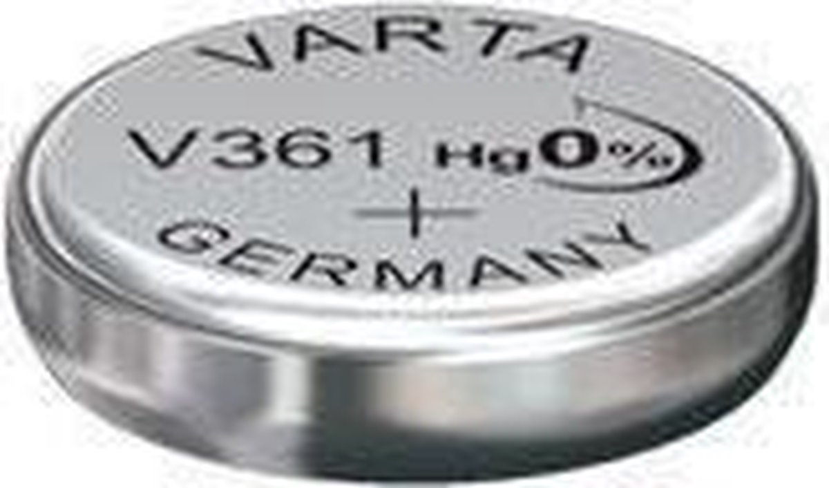 Varta horlogebatterij V361 zilveroxide