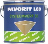 Drenth Favorit LGD Systeemverf SB TR 2,5 liter - Lakverf - Dekkend - Terpentine basis -