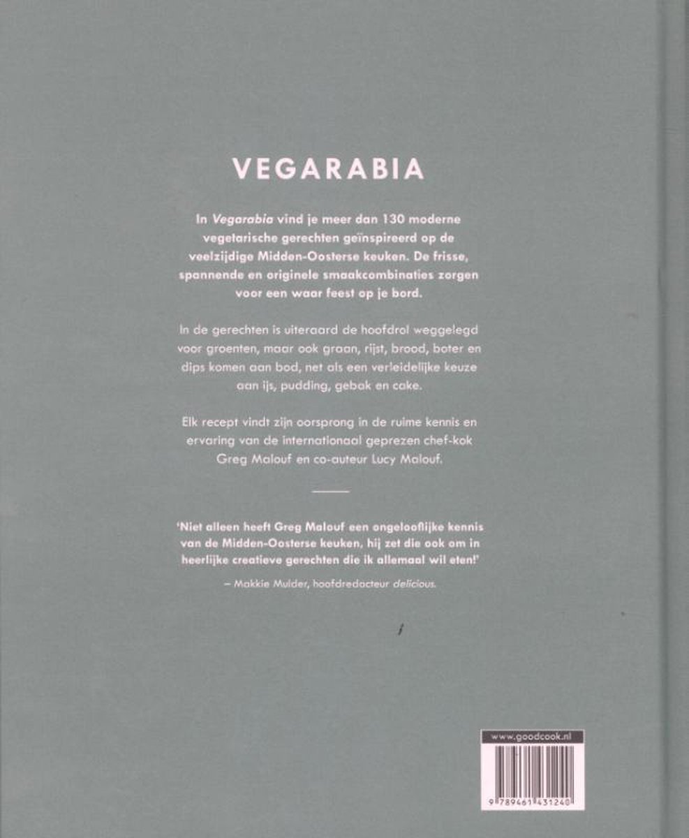 Vegarabia - back cover