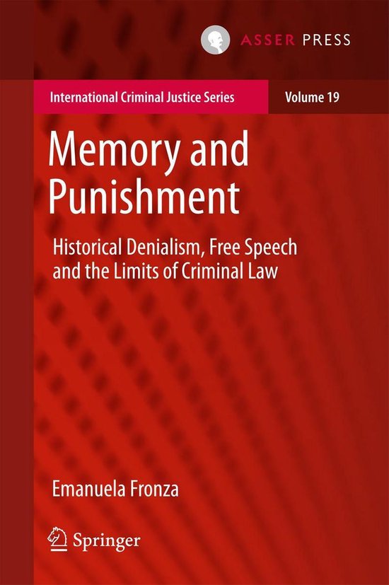 International Criminal Justice Series 19 - Memory and Punish ... - cover