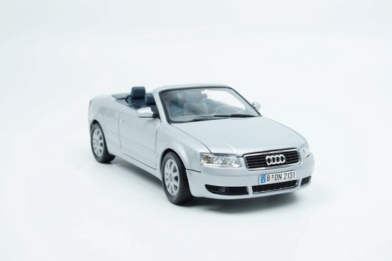 WELLY Flawed Audi A4 Cabriolet Convertible Alloy Car Collection Model  Silver 1:18 Hobby Metal Toy Holiday Gift Ornament Souvenir - AliExpress